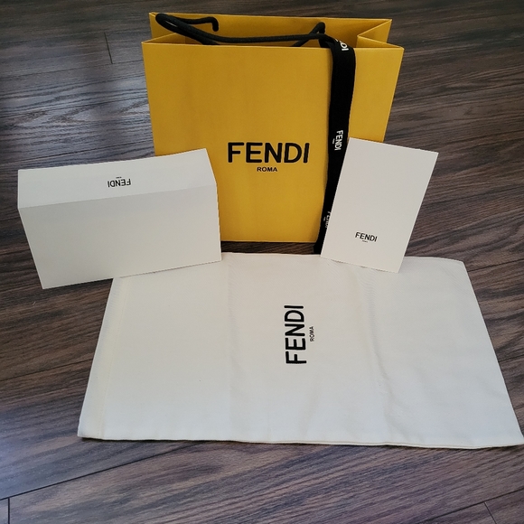 Fendi paperbag dustbag receipt holder - Picture 1 of 8
